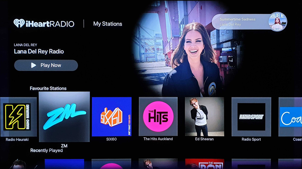 Iheart tv 2025 app doesn't search